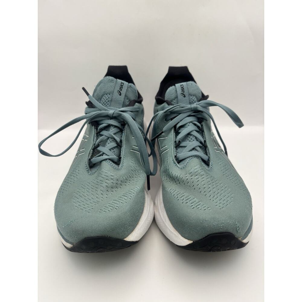 ASICS Gel Nimbus 25 Foggy Teal Sneakers Men Size 9 - Picture 2 of 11